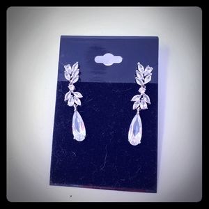 Wedding crystal earrings